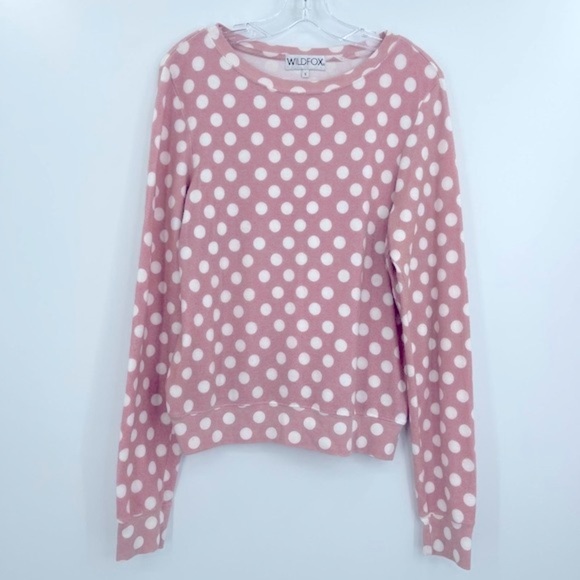 Wildfox Polka Dot Crewneck - Picture 1 of 11